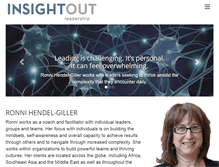 Tablet Screenshot of insightoutleadership.com
